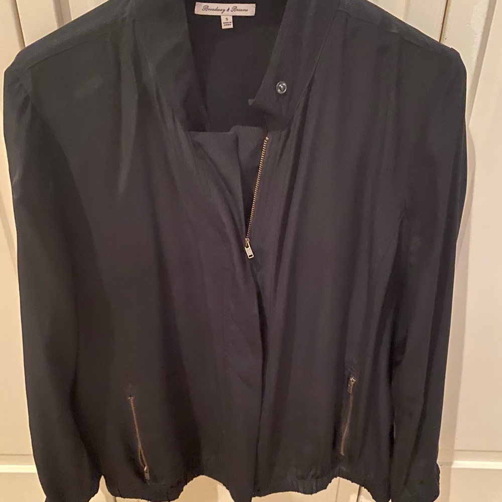 Broadway & Broome black casual jacket